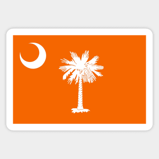 Flag of South Carolina - Orange Sticker